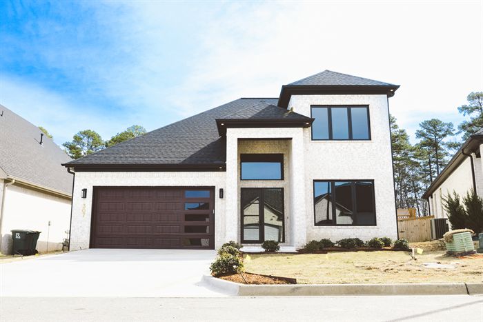 307 Fletcher Loop — Front elevation in white brick with dark trim